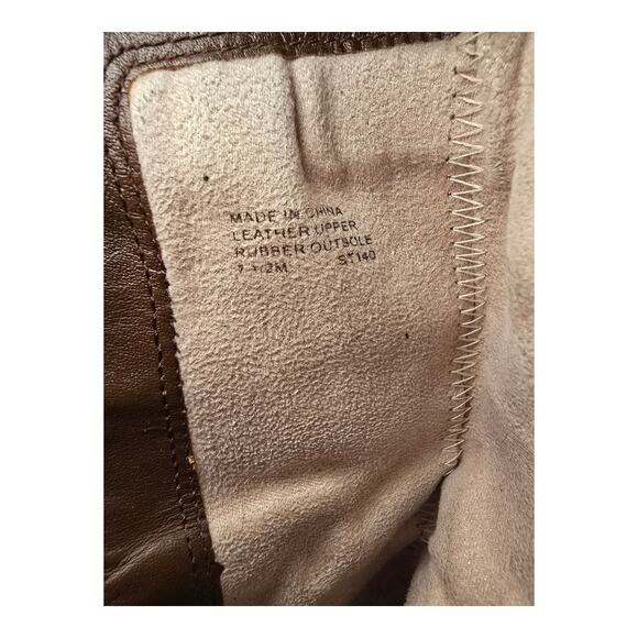 MICHAEL Michael Kors Blake Boot 7.5 M Brown winter Boot Buckles Calf - Picture 11 of 16